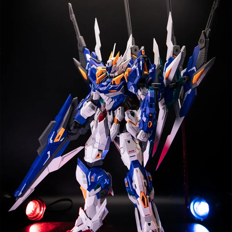 SNAA 1/100 YR-02 Blade King Serie Legierung Druckgussrahmen Actionfigur Mecha Warrior Voll bewegliches Montagemodell Junge Geschenk