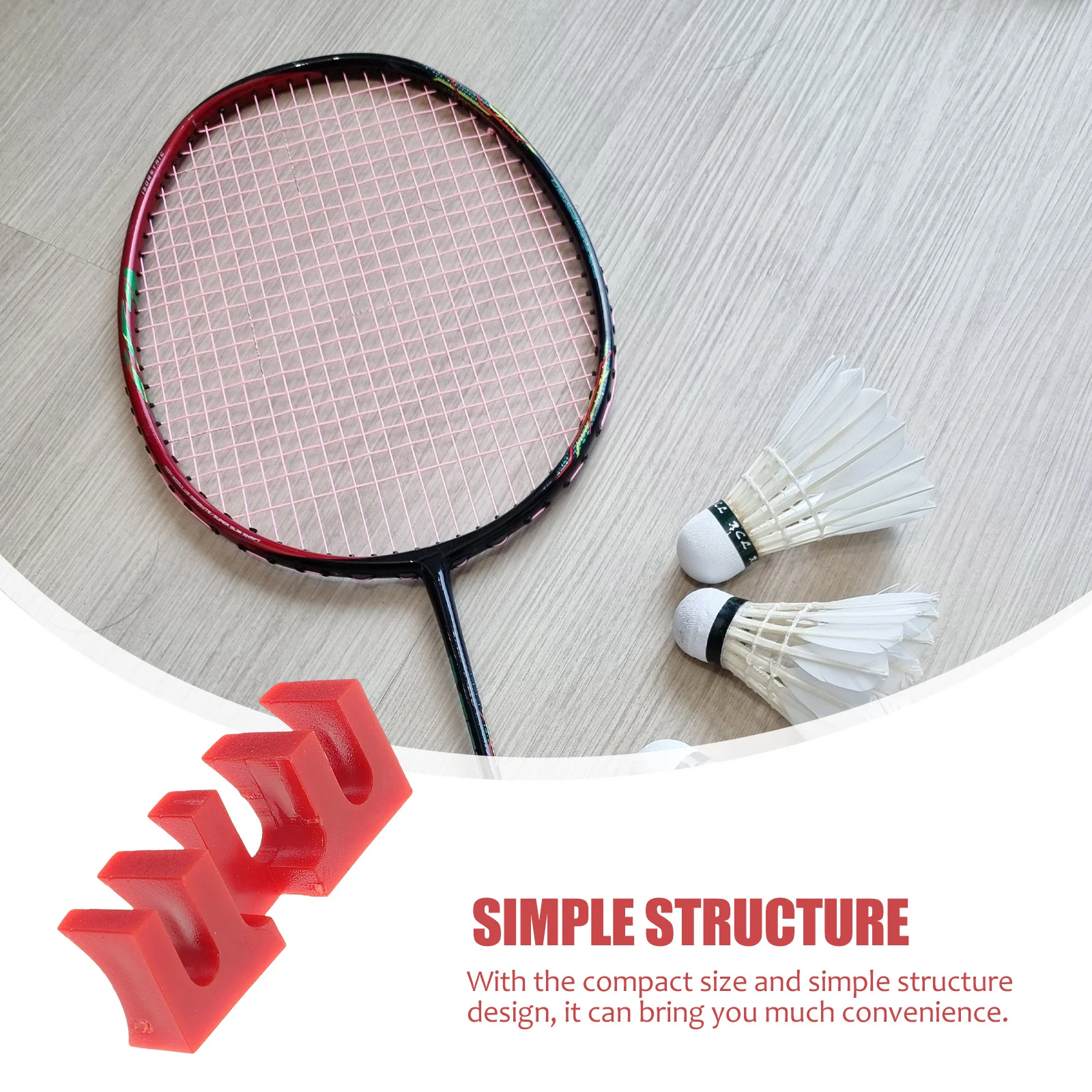 2 قطعة مضرب بدمنتون تحميل الموزعات دائم البلاستيكية مضرب سلسلة أداة تحميل مفرشة حامي لآلة التوتير كرة الريشة