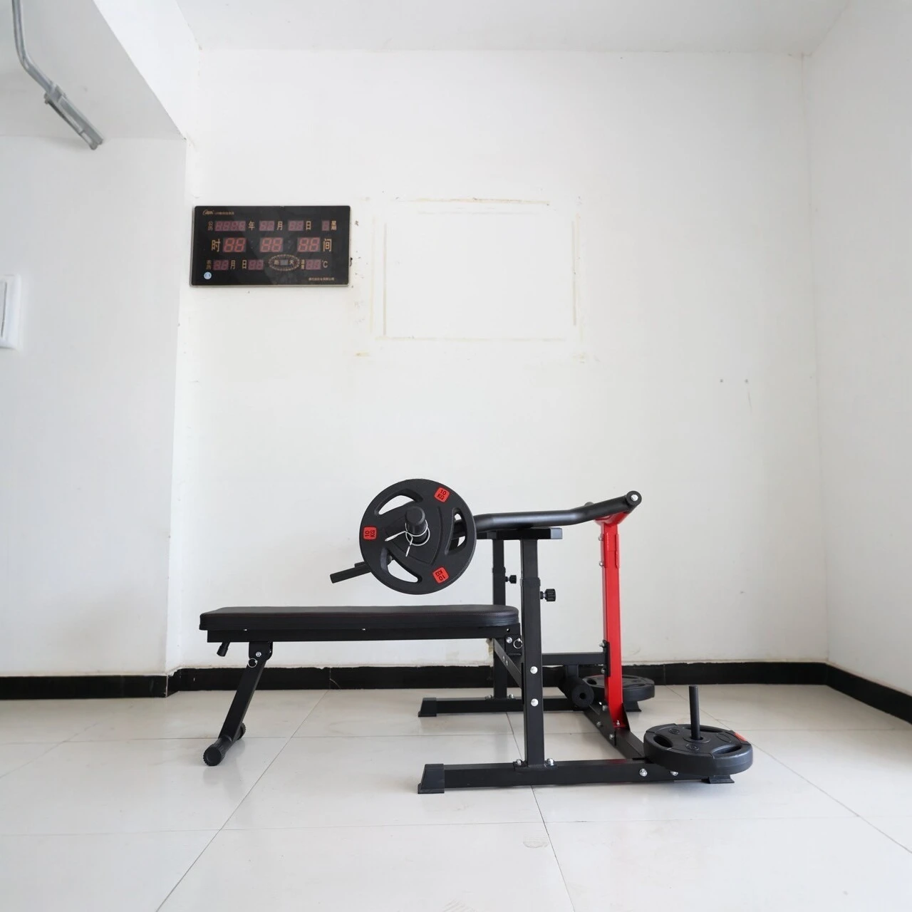Z1-PRO Adjustable Flat Incline Training Unit Independent Arms Chest Abdominal Home Gym Bench Press Fitness Equipment