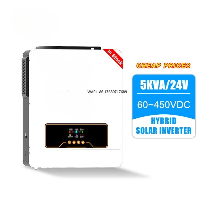 

5.0Kva 5kw Solar Inverter Work Without Battery Hybrid Charge Controller Solar Inverter