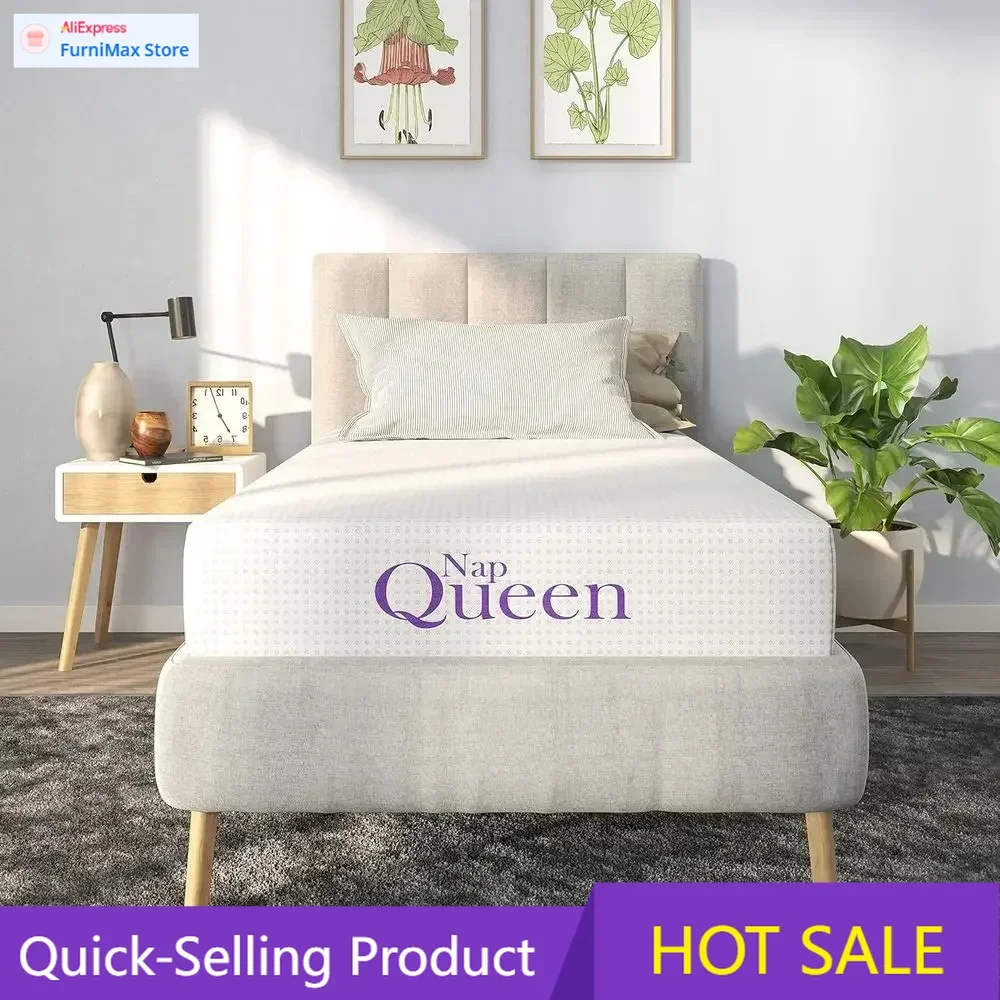 Limited-time promotionPopularPopularPopular12-Inch Charcoal Infused Memory Foam Twin XL Mattress - Certified Bed-in-a-Box