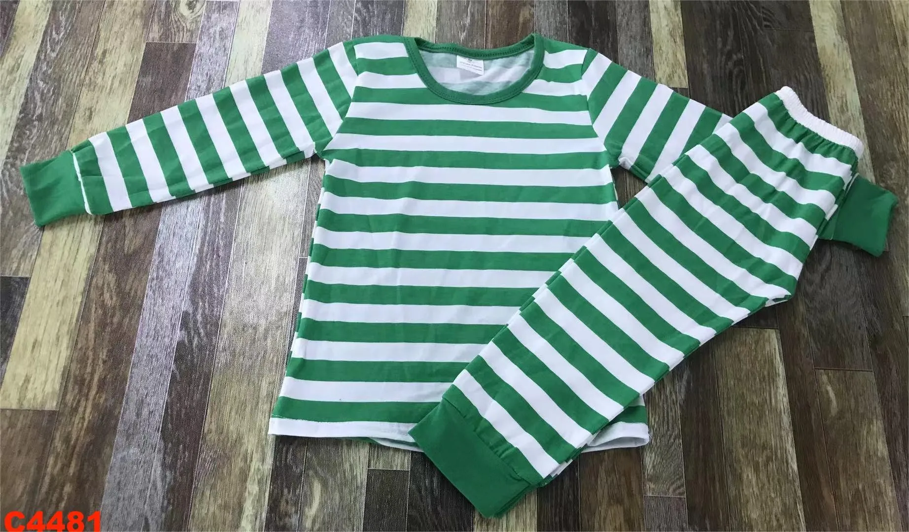 Boutique Boy 0-16 years Long Pajama Set Autumn Tops and Pants Childrens Clothes Soft Fabric Crew Neck