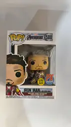 Funko pop Marvels The Avengers Iron Man 580# ACTION TOY FIGURES Vinyl Doll I AM IRON MAN Special Edition Model CollectibleToys