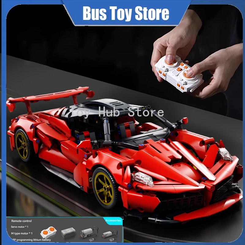 

1:14 LaFerrari Sports Car RC Toy Sports Block Blocks Racer Building Blocks Car Model Educational Toys Birthday for Kids Gifts