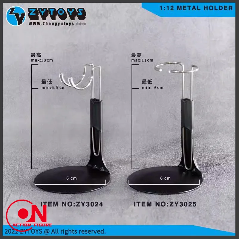 ZYTOYS 1/12  ZY3024 ZY3025 Soldier Holder U-Type C-Typer Action Figure Bracket Stand For 6-inch Action Figure Body Dolls
