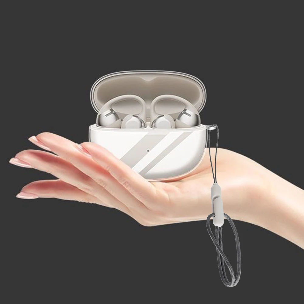 حافظة شفافة لهاتف SHOKZ opendots ONE E310 T920 T910 T511 مشبك للأذن سماعة رأس بخاصية البلوتوث شفافة عالية لينة غطاء مقاوم للصدمات من البولي يوريثان #1