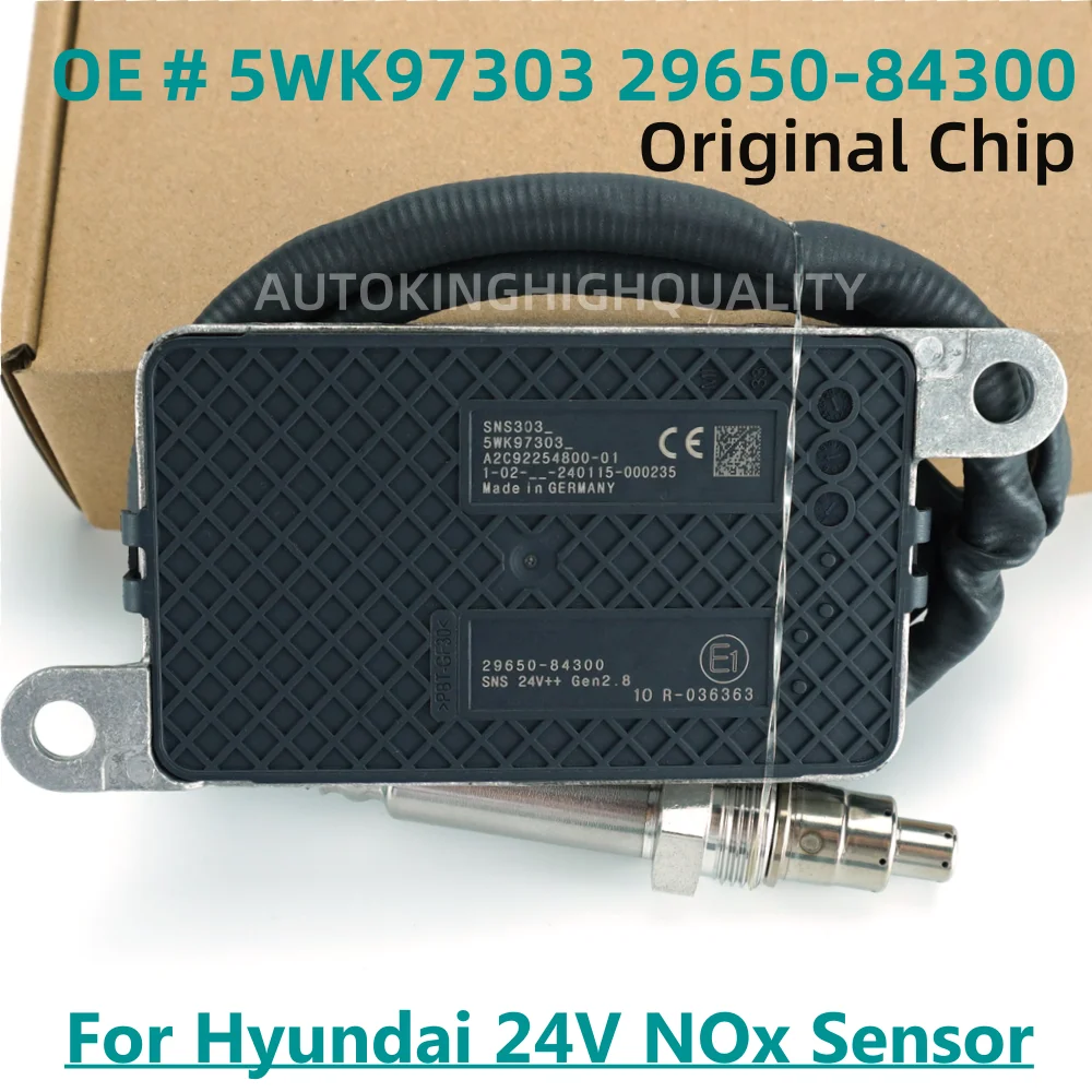 

2965084300 5WK97303 29650-84300 Original New Nitrogen Oxygen Sensor For Hyundai NOX Sensor 24V