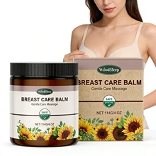 Breast Care Balm Effective Anti-Sagging Chest Lift Soothing Plump Breast Cream for Women Enhance Softness Luster Sexy Body Care