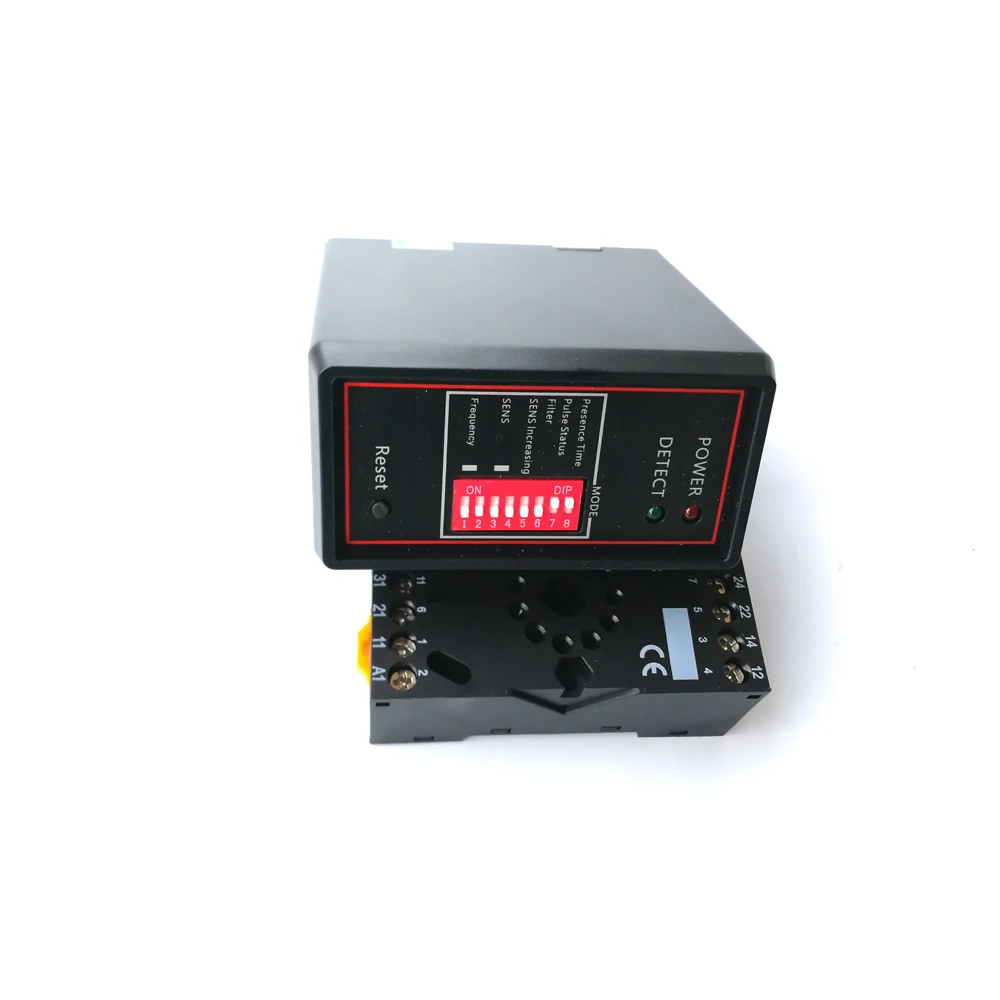 ground detector single channel inductive vehicle loop detector controller module for barrier gate opener motor