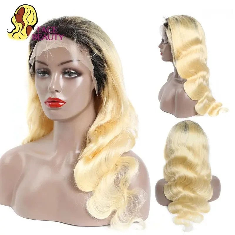 Melodie 613 HD Lace Wig 13x6 Human Hair 13X4 Frontal Blonde Colored Body Wave Glueless Water Wave 150 Density 20 40 Inch Wigs