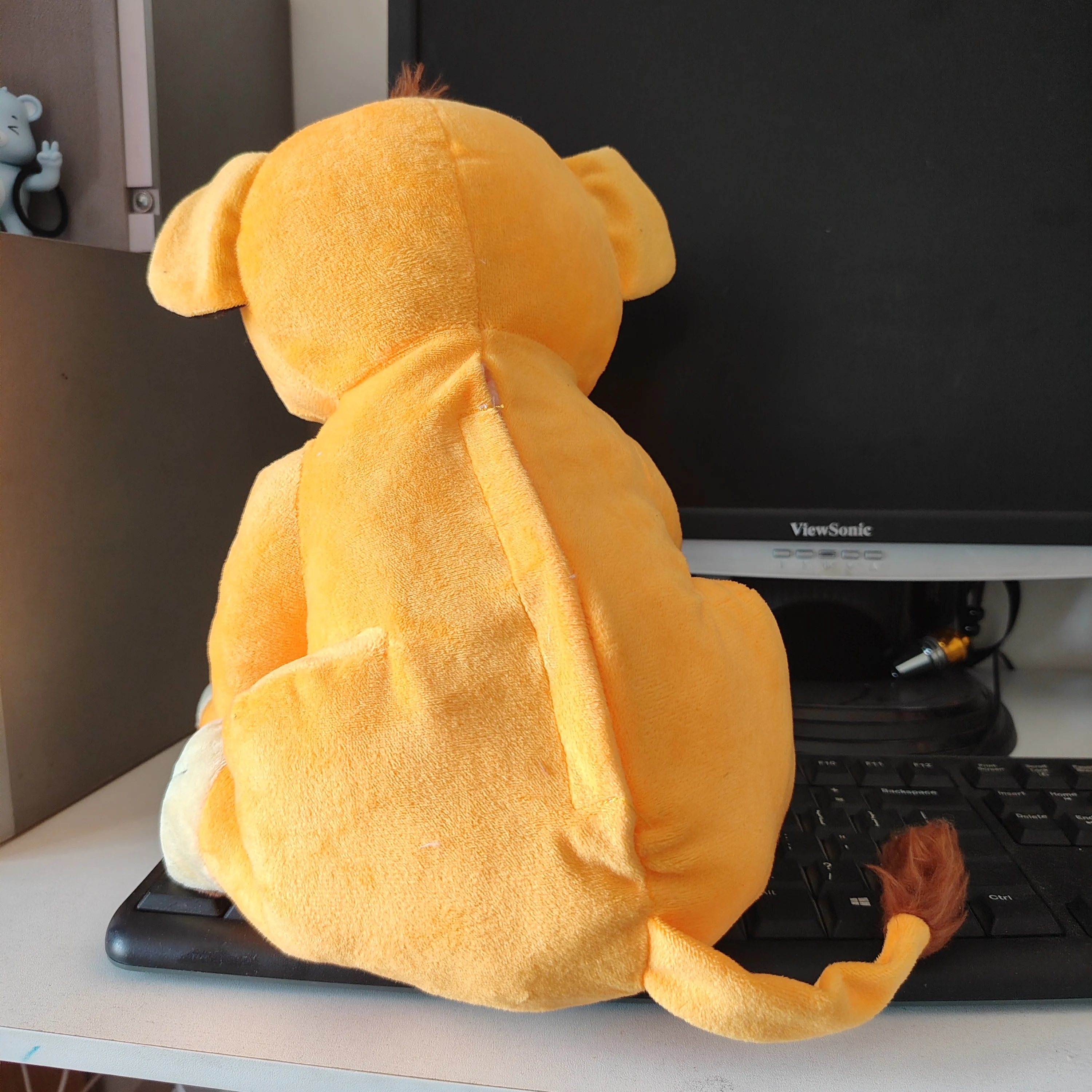 ของเล่นตุ๊กตาสิงโตที่หายใจ เรืองแสง และเปิดใช้งานเสียงขนาด 30 ซม. – เพลงกล่อมเด็กผ่อนคลาย & เพื่อนการเรียนรู้ในช่วงต้นสําหรับทารก/เด็ก