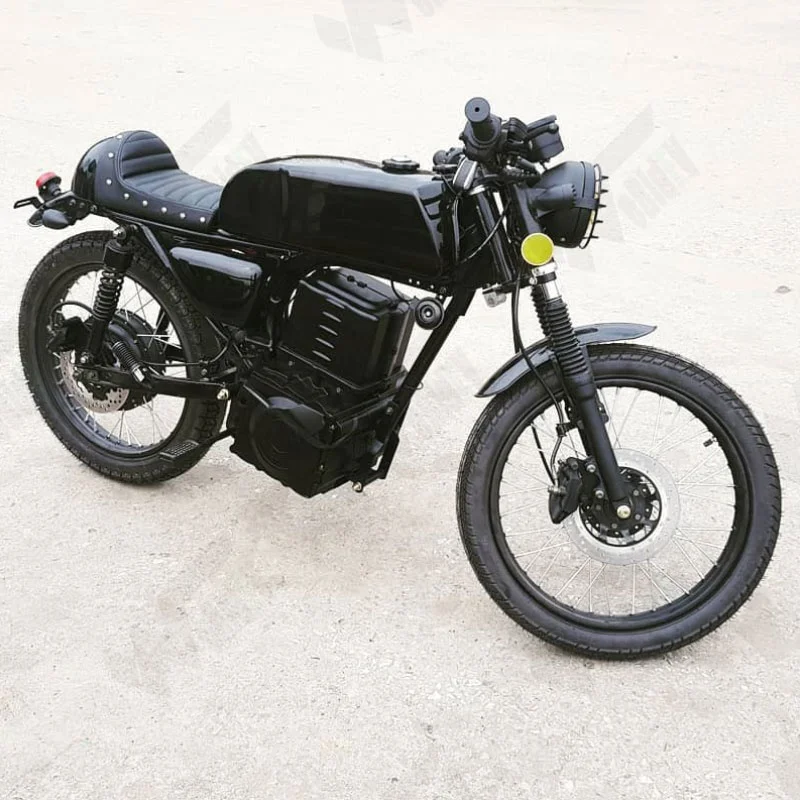 Motocicleta eléctrica china todoterreno para adultos con apariencia retro a la venta