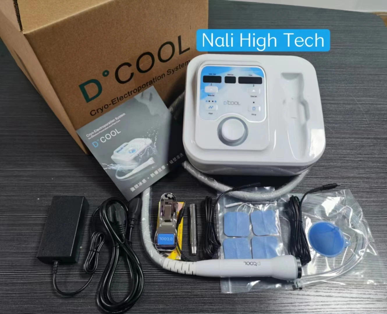 STLF LZS D-cool التدفئة التبريد تدليك البرد جهاز تجميل الوجه رفع تجديد EMS جهاز الكهربائي #2