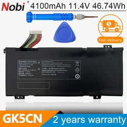 Nobi GK5CN-00-13-3S1P-0 GK5CN Laptop Battery For MECHREVO X8Ti Z2 MACHENIKE T90 Plus T90-T3p F117-B F117-B2 For TONGFANG GK5CN5Z