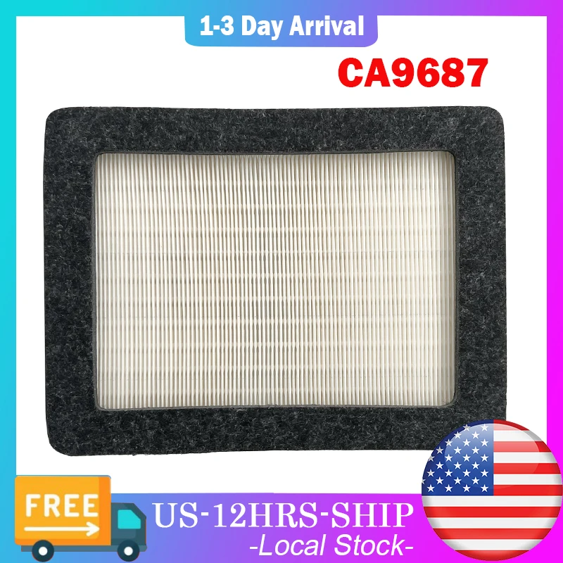 Treeligo 1PCS CA9687 Engine Air Filter Replacement Part For Ford Expedition F-150 F-250 Super Duty/For Lincoln Mark LT Navigator