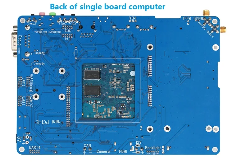 Stocked Open Source iMX6 Quad Core I.MX6 Single Board Computer Can Support LVDS Display