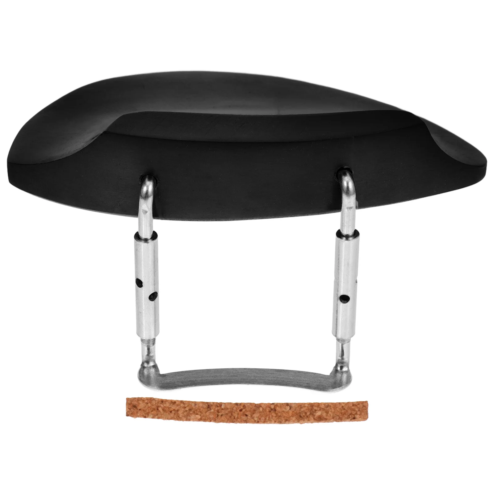 

Ergonomic Replacement Violin Chin Comfortable Design Stable Support Ebony Bridge Style Fittings Music Instrument Parts