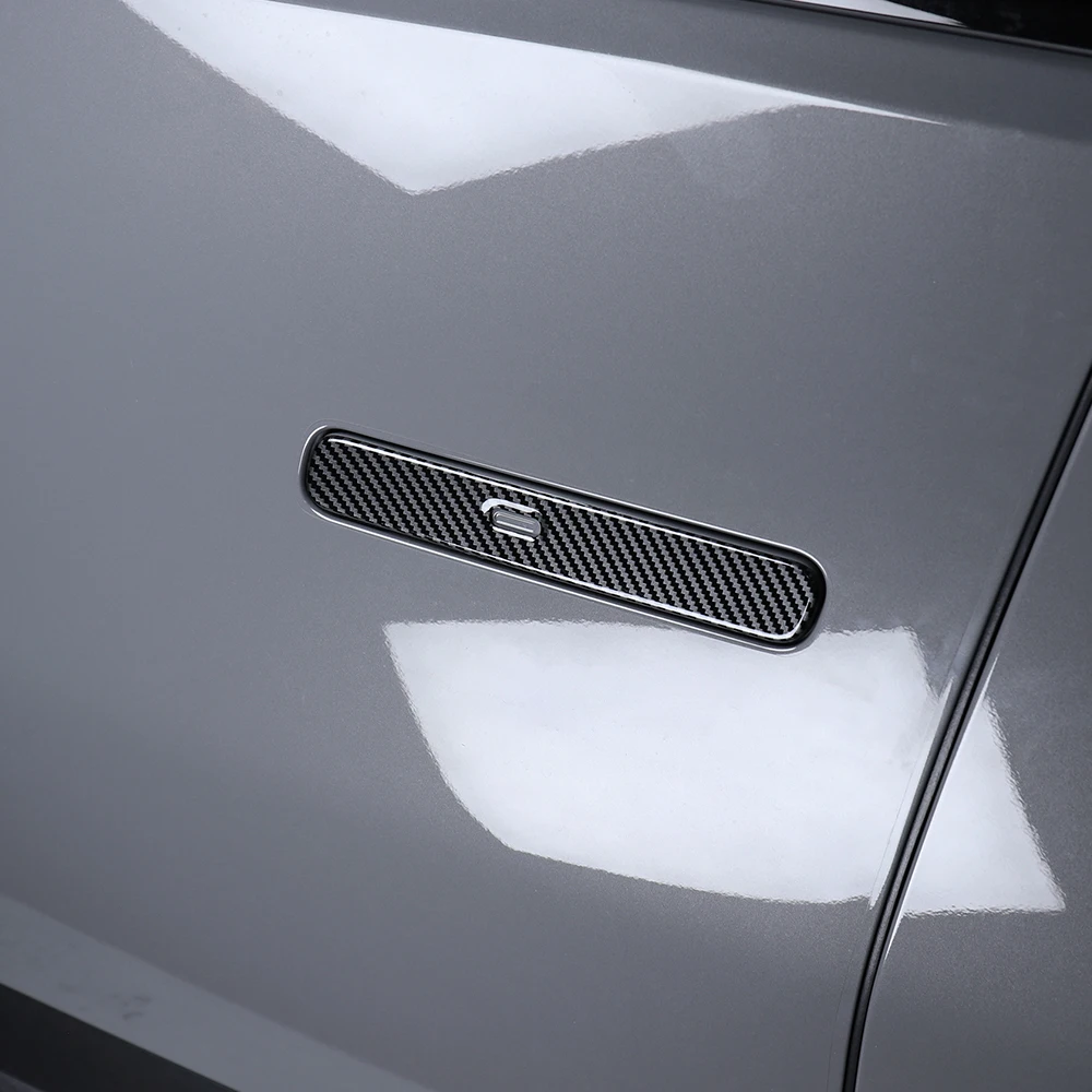 

6pcs Exterior Door Handle ABS Sticker Window Pillar Trim Decal Panel Cover For Tuning Kia EV3 Exterior Accessories