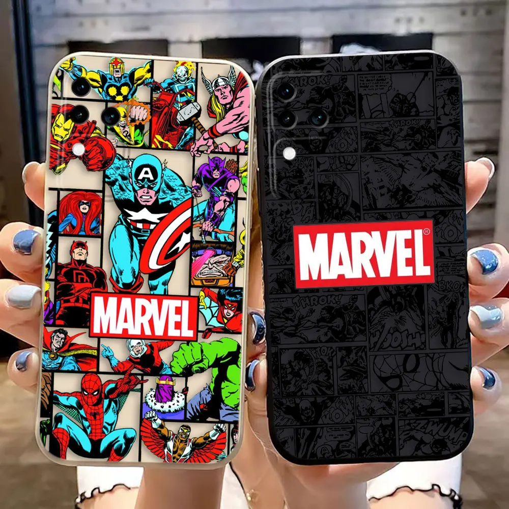 Marvel Comics The Avengers Logo Phone Case For VIVO S1 S16 V15 V17 V20 V20ES V21 V23E V25 V27 V27E V29 V29E V30 V30E PRO PV23 5G