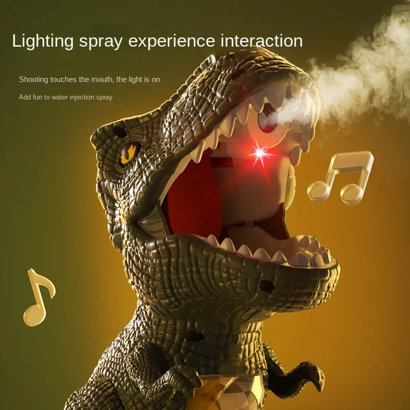 Dinosaur Fun Shooting Aerodynamic Soft Bullet Gun Parent-Child Interactive Competition Shooting Target Game Children Guns Toys