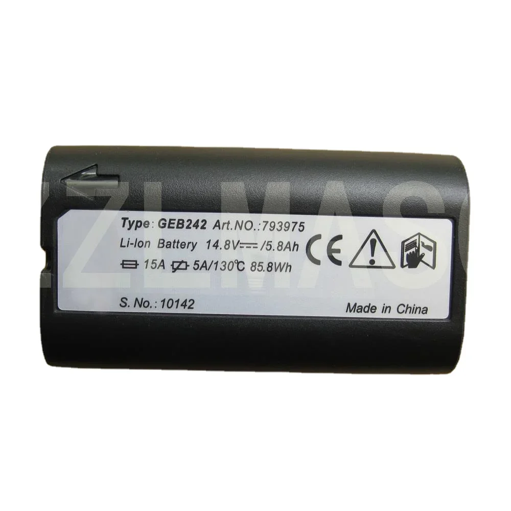 

High quality GEB242 battery GEB241 Battery, 14.8V 5800mAh, for TM30, TS30 total station