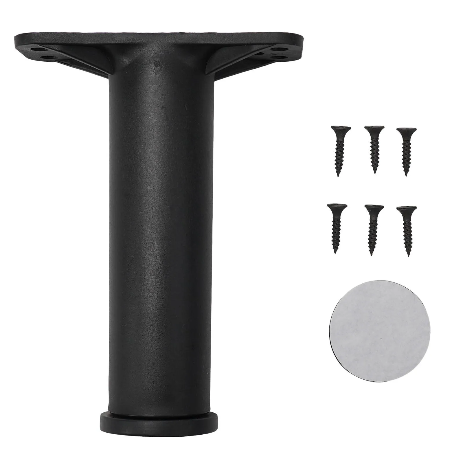 Adjustable Telescopic Bracket for Bed Frame Beam Reinforcement and Furniture Height Customization Using Screw-Fastened Design