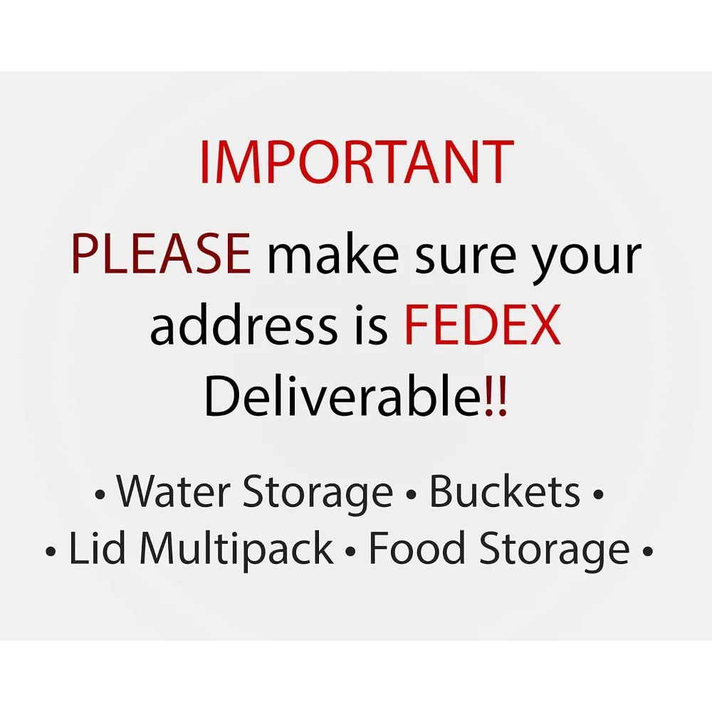 5 Gallon Blue Samson Stackers Water Storage Kit, 6-Pack, 30 Gallons, Emergency Supply