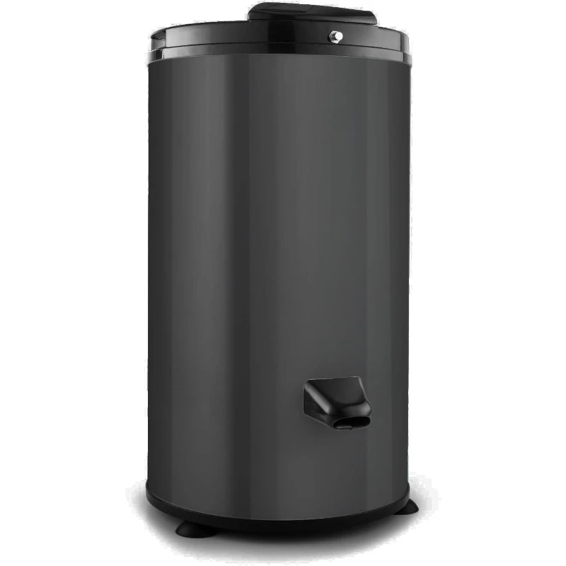 3200 rpm Portable Spin Dryer 110V/22lbs Stainless Steel, Dark Gray