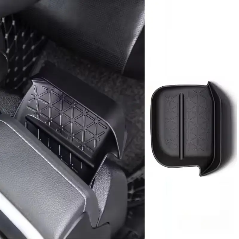 For Toyota RAV4 2020‑2025 Driver Side Hidden Pull‑Out Drawer Privacy Storage Box Interior Organizer Container Car Accessories