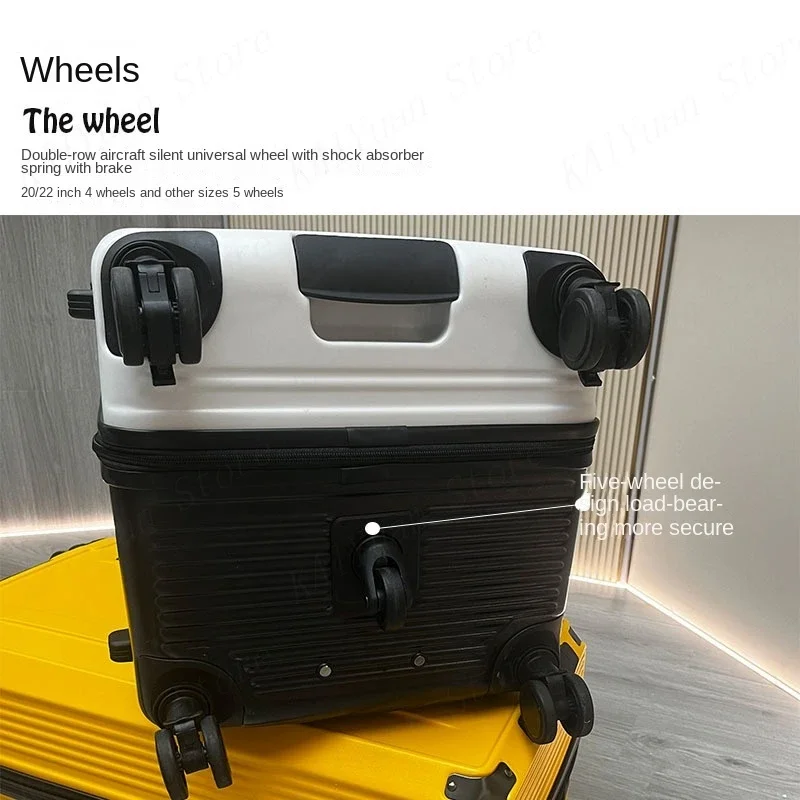 Oversized Capacity Suitcases travel ABS+PC Material Luggage Bags on Wheels Trolley CaseCabin Suitcase Business Trip 20&36 Inch