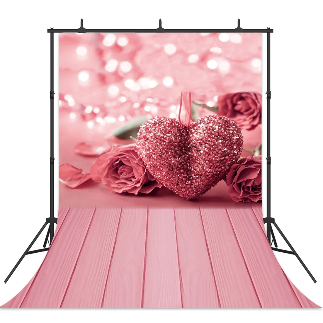 خلفية التصوير الفوتوغرافي ليوم عيد الحب ، خلفية زهور قلب حب أحمر ، خلفية صورة زفاف ، مستلزمات استوديو الصور ، فوتوزون