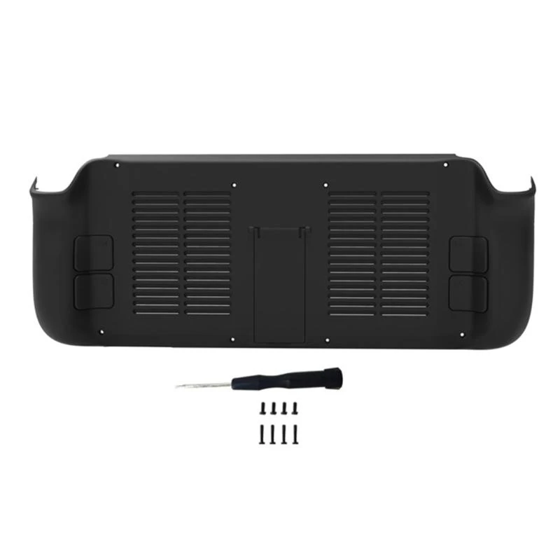 Game Console Greate Cover Cooling Housing anti-scratch for Steam Deck مع مسامير Kickstand و screwdriver