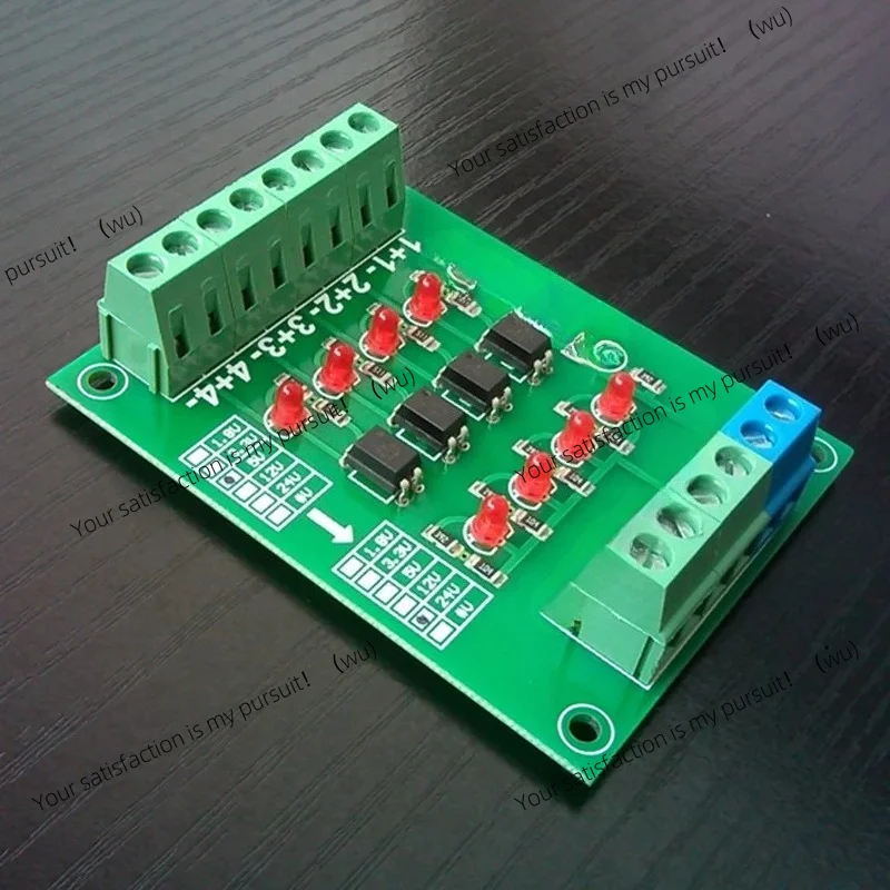 for 4-channel Photoelectric Isolation Module Level Voltage Conversion Board PNP Output DST-1R4P-P