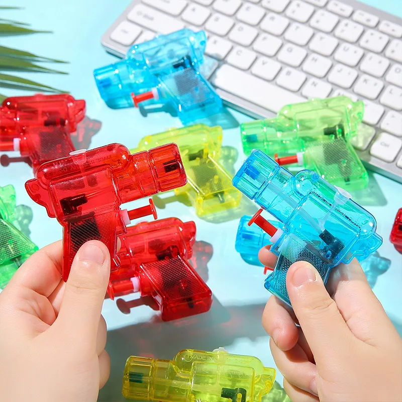 6Pcs Mini Summer Spray Water Guns Outdoor Game  Hawaii Beach Toys for Kids Birthday Baby Shower Pool Party Favors Pinata Fillers