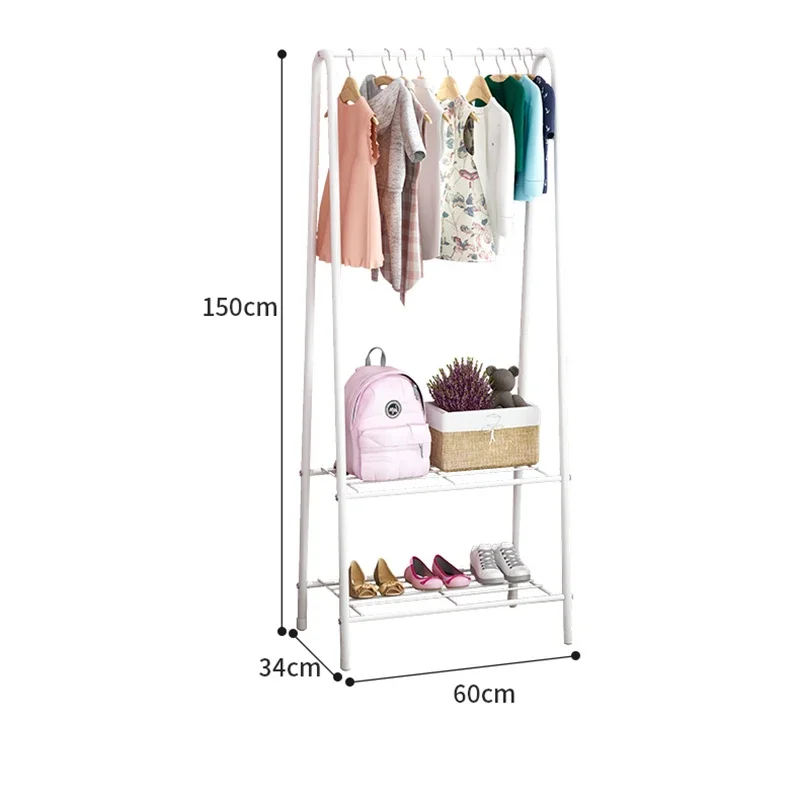 

Coat Racks Standing Clothing Entryway Bedroom Space Saver Shelves Clothes Living Room Perchero Room Furniture