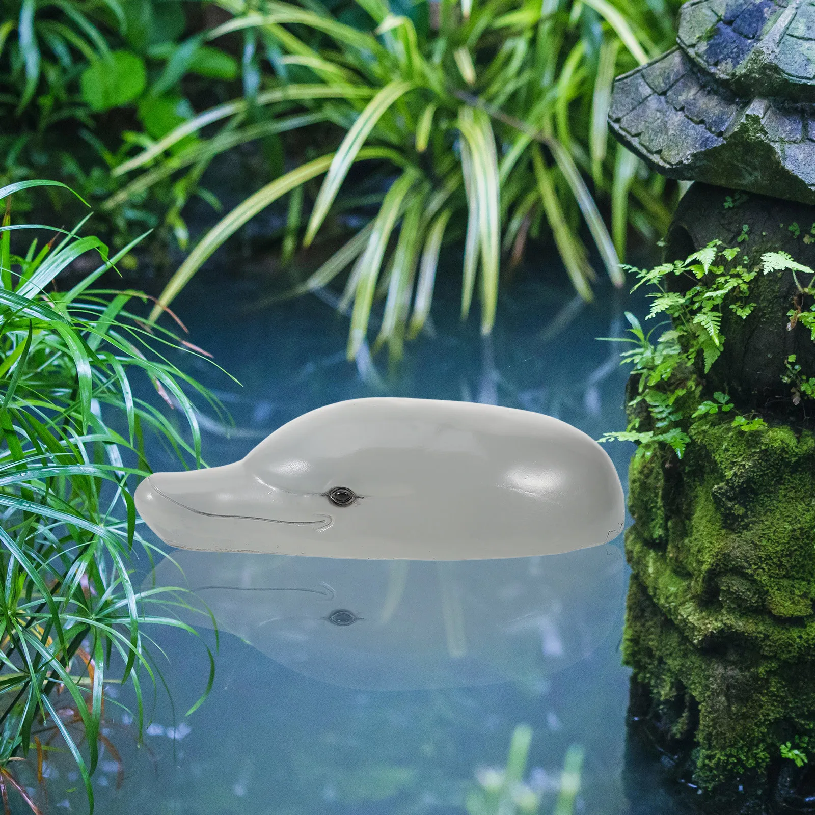 فرس النهر رئيس تمثال الراتنج حديقة النحت في الهواء الطلق فناء ديكور سطح المكتب الحيوان للمنزل حوض السمك حديقة الديكور