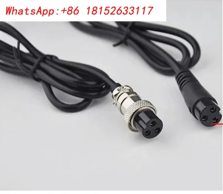 سكوتر كهربائي مقبس شاحن المكونات هارلي سيارة مستديرة رئيس مربع ثقب واحد ثلاثة حفرة مقعد #4