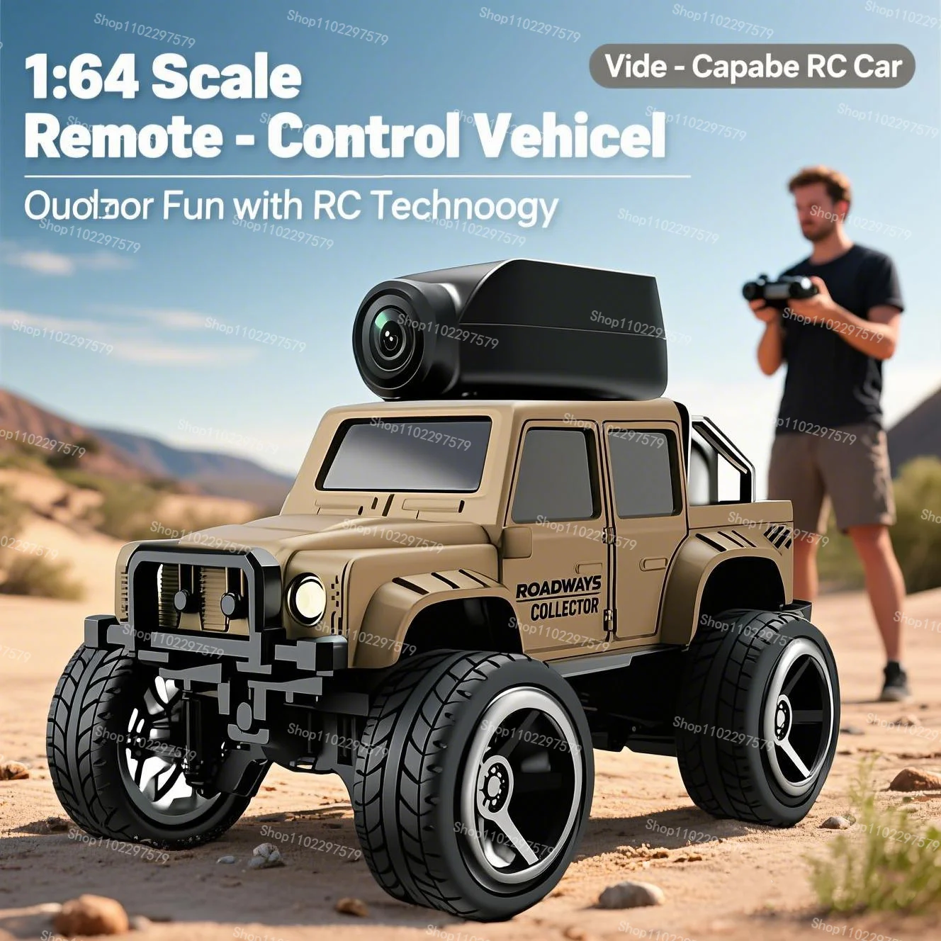 

KF32 1:64 Scale Mini Drift RC Car with FPV Video Camera Full Proportional RTR 2.4G Remote Control for Desktop Racing Vehicle Toy