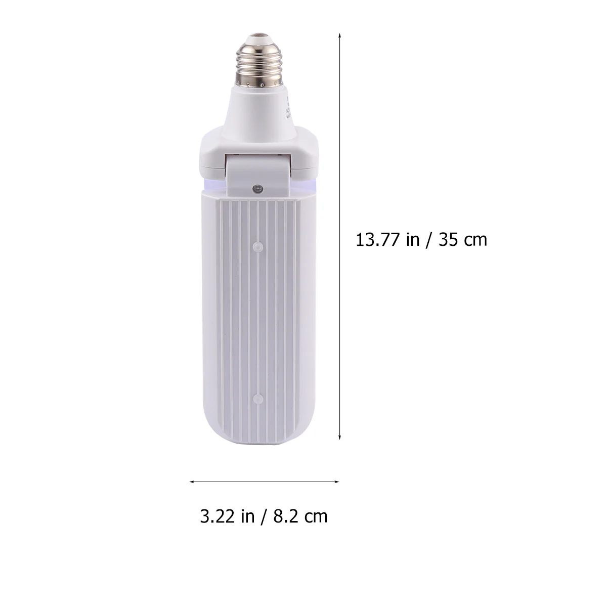 Lampadine a 2 pale con base pieghevole E27 30W Ac85-265V Angolo regolabile non per garage domestico Bar Hotel