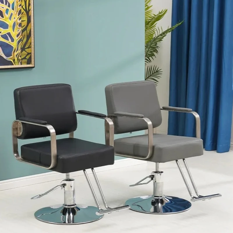 

Dresser Manicure Nail Salon Chair Beauty Cosmetic Barber Chair Hair Barbershop Reclining Cadeira De Barbeiro Salon Furniture