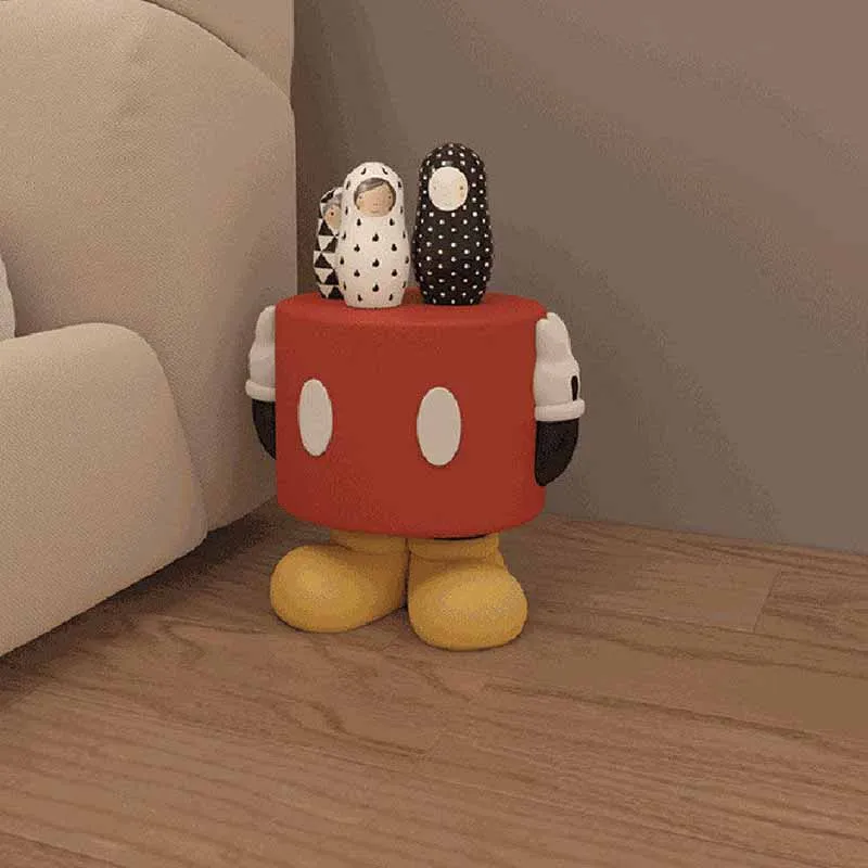 Small Hallway Shoe Changing Ottomans Multifunctional Furnitures for Home Portable Removable Living Room Stools Vanity Chair