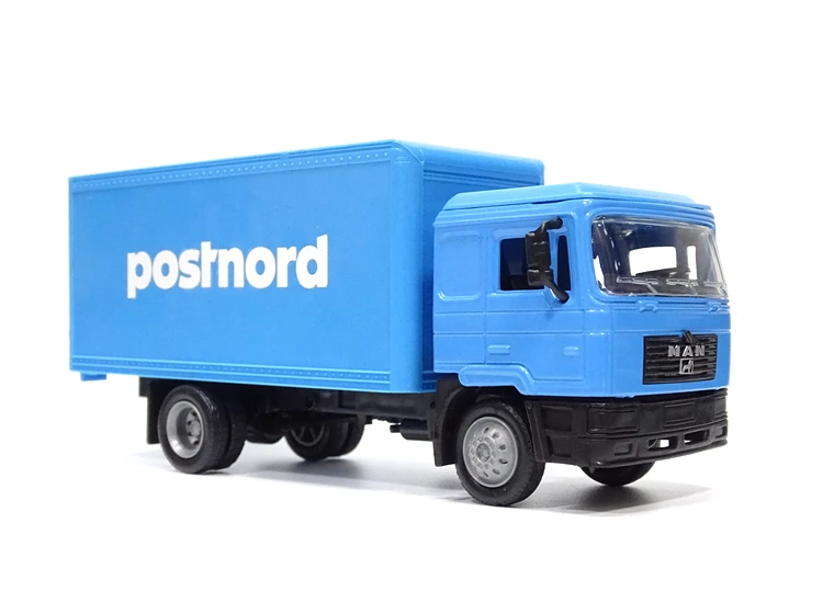 1/43 Duitse Man Vrachtwagen Posttransporter Legering Voor Plastic Wagen