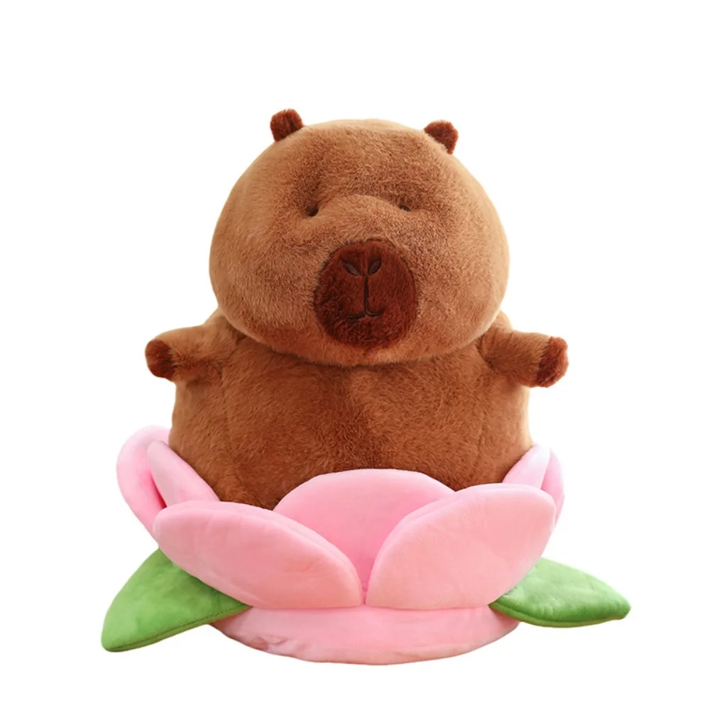 

Creative Dress Up Capybara Simulation Fluffy Capybara Soft Cartoon Capibara Fluffty Doll Christmas