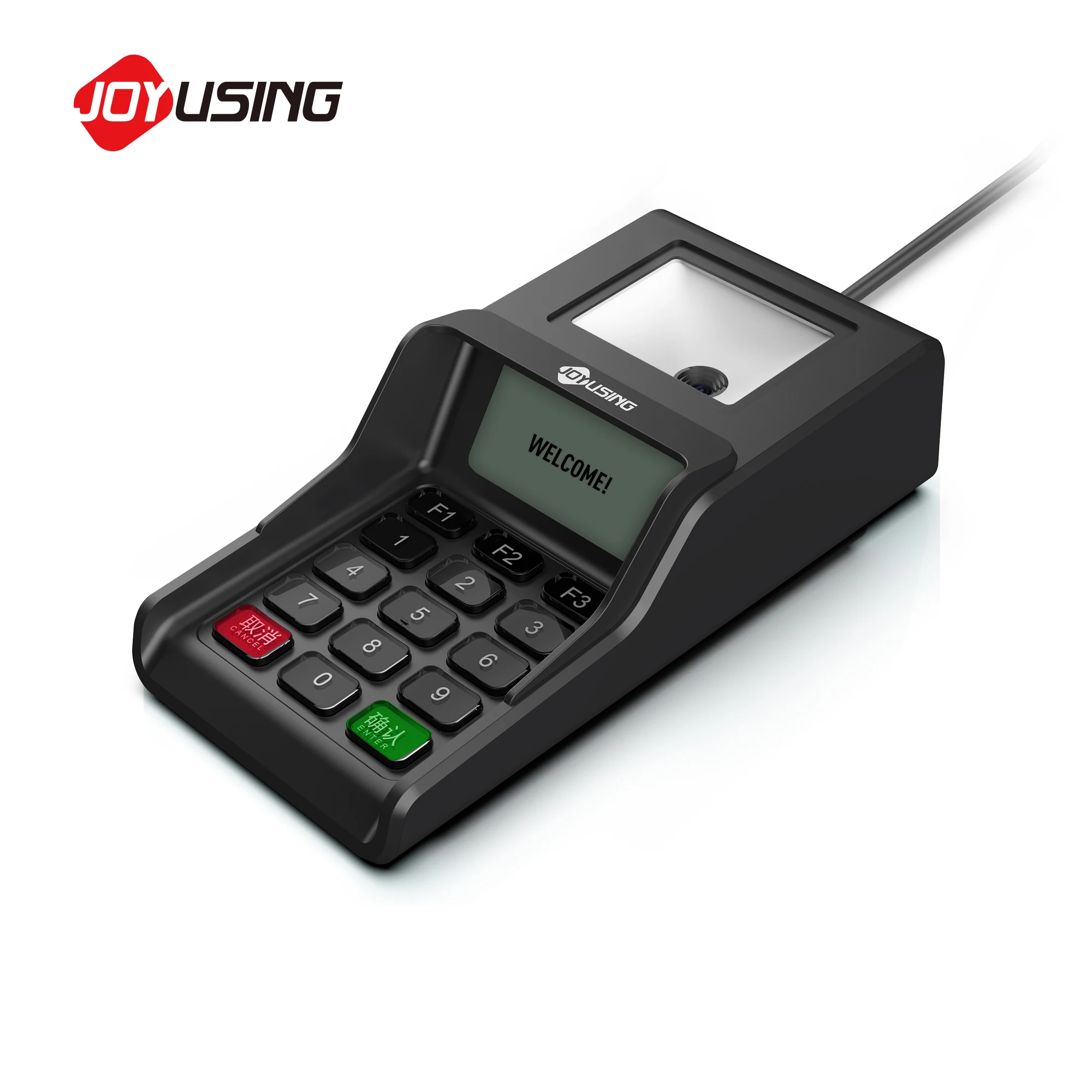 Joyusing PK102  Numeric Keypad Pinpad with Barcode Reader USB Interface and NFC