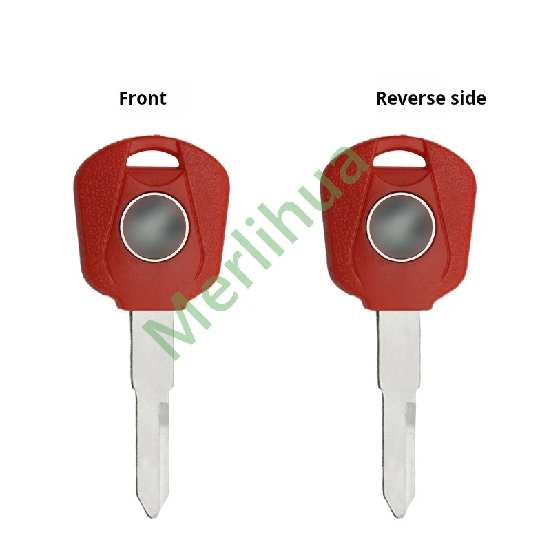 Honda motorcycle key, suitable for: Honda CBR17 22 23 29 VFR30 Sapphire CB400 motorcycle key embryo(Can install chips)