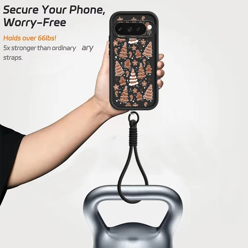 شجرة عيد الميلاد طباعة جراب هاتف لجوجل بكسل 10 9 8 7 برو 8A 7A 9 برو XL للصدمات لينة غطاء الحبل البولي يوريثان ل بكسل 8 7 برو