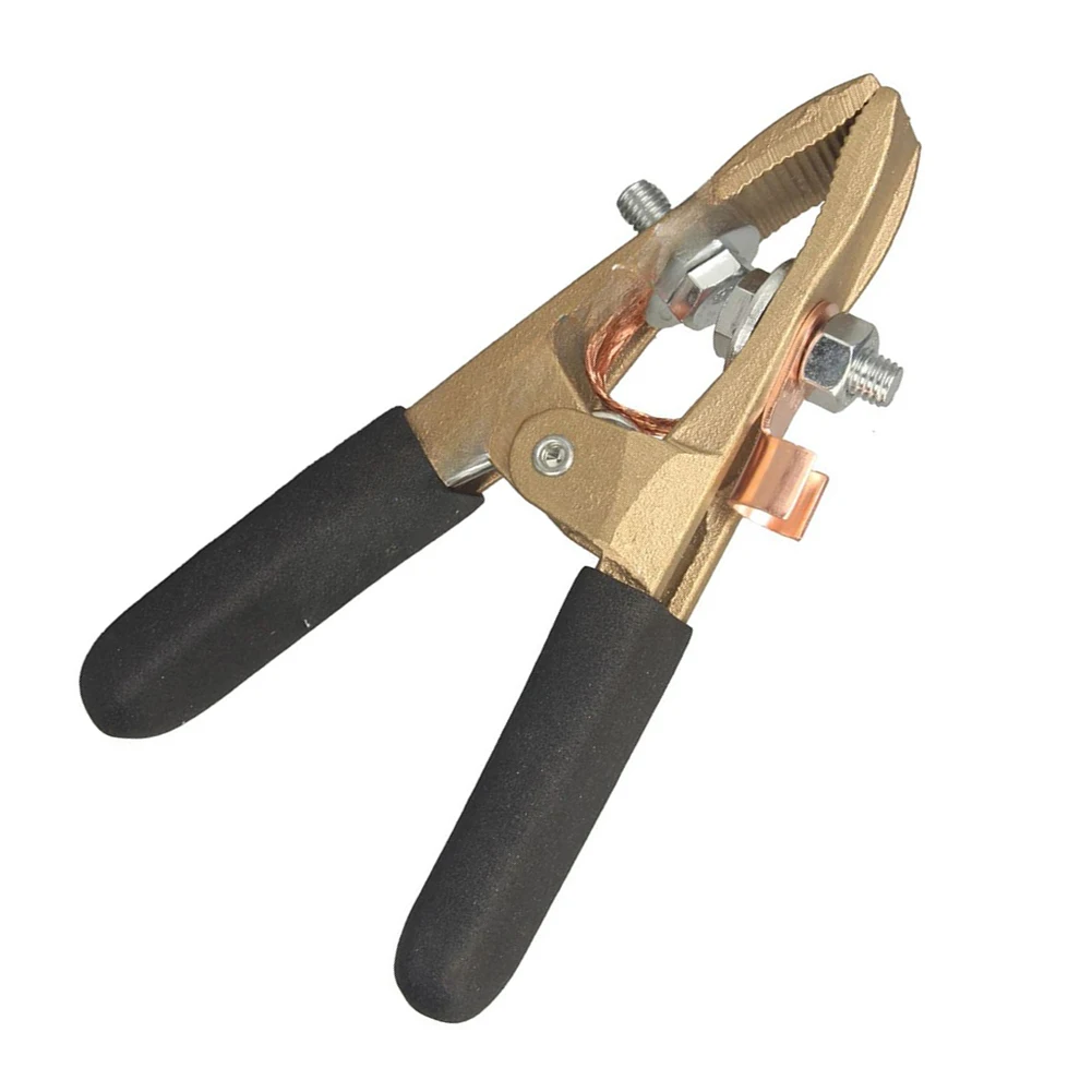 Earth Cable Clamp 400A A Shape Grounding Clamp Made of Brass for High Current Welding and Industrial Grounding Tasks