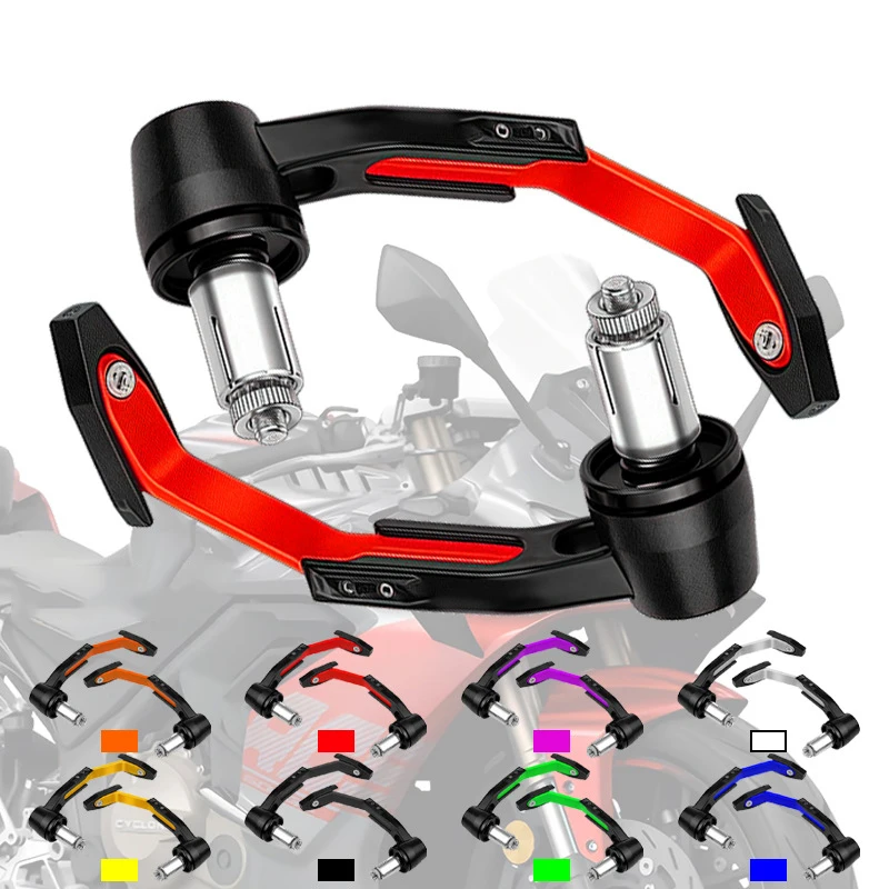 Motorcycle handguard CNC Aluminum Alloy Hand Guards Easy to Install Anti-drop Hand Guard Plug Motorcycle Modification Parts