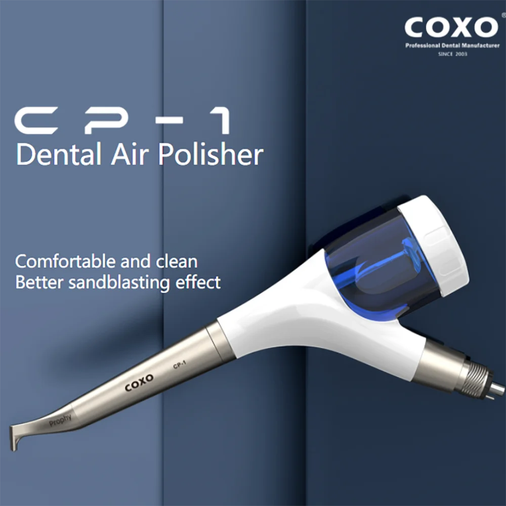 COXO CP-1 Dental Air Polisher Air Prophy Air Flow Teeth Whitening and Cleaning Spray Jet Oral hygiene Dentistry Equipment