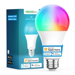 VOCOlinc Smart Bluetooth Led Bulb Dimmable Light lamp 9.5W E27 TUYA Bulbs Party Light Color Adjustable Dimmer Alexa google Voice